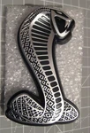 2007-2014 Shelby GT-500 Grille Emblem 7R3Z-8A224-A 7R3V-8A224-AA New Take Off. Fixed Price $169.95.