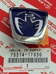 Oem Toyota 99-07 MR2 Mr-s Spyder Midship Runabout Blue Front Emblem 75314-17030. Fixed Price $39.95.