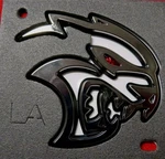 Hellcat Nameplate, Right Mopar (68497468AA)2021-2023 Dodge Challenger. Fixed Price $95.00.