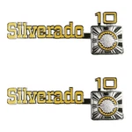 Trim Parts 9902 C10 K10 Fender Emblem Set For 1975-1980 Chevy Silverado Trucks. Fixed Price $126.98.