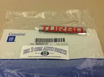 Chevrolet Sonic Red/chrome Rear Deck Lid Liftgate Turbo Nameplate Emblem New Oem. Fixed Price $35.15.