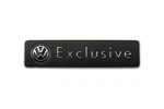 Oem New Vw Volkswagen Exclusive Emblem Badge Nameplate Decal Eos Passat Touareg. Fixed Price $64.56.