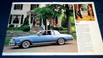 1980 Buick Regal Limited Coupe Original Dealer Advertisement Print Blue. Fixed Price $11.99.
