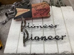 1960 Dodge Pioneer Name Logo 2165560 Very Good Condition! Nos. Fixed Price $225.00.