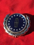 Blue 1982-1987 Lincoln Continental Special Edition Roof Pillar Emblem. Fixed Price $29.99.