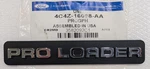 3582092C1 International Ford 4C4Z-16098-AA Emblem Pro Loader Decal Chrome. Fixed Price $14.99.