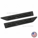 Audi Allroad Fender Left & Right Marker Nameplate Badge Emblem Sport Matte Black. Fixed Price $59.99.