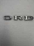 Ford Letters O" D" Emblems 16606BA 40151 40152 40153. Fixed Price $25.66.