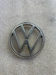 Vw Bug Beetle, Hood Logo Emblem Badge 113 853 601B 1/4" Tall. Puc. Fixed Price $16.50.