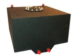 Rrc 20 Gallon Custom Aluminum Fuel Cell 0-90 Ohm Sender Black Powder Coating. Fixed Price $335.45.