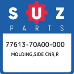 77613-70A00-000 Suzuki Molding,side Cnr,r 7761370A00000, New Genuine Oem Part. Fixed Price $57.64.