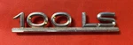 Audi 100 Ls Emblem Badge 803853745 168X32MM Genuine Classic. Fixed Price $12.10.