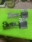 1973 1980 Gmc Chevrolet Truck Sierra 35 Fender Emblems Trim Original Vintage. Fixed Price $275.00.