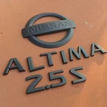 Nissan Altima 2.5 Black Lettering 2007-12 Rear Emblem With Logo Oem Used. Fixed Price $25.95.