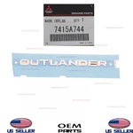 Genuine Oem Rear Hatch Emblem Logo 2022-2025 Mitsubishi Outlander 7415A744. Fixed Price $69.91.