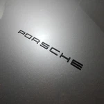 Porsche Matte Black Emblem Badge Replacement Letters For Rear Of Car. Fixed Price $37.50.
