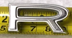 Original 64 Ford Galaxie Letter R,TRUNK?C4AB-6240282-G,INLINE STUDS,500,XL,OEM:). Fixed Price $29.98.