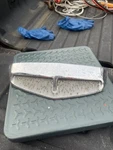 Studebaker Silver/golden Hawk Hood Scoop Trim Chrome Roth 1312186 57-61. Fixed Price $79.99.