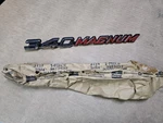 Mopar Nos 3573632 71 - Dodge Charger Hood Emblem "340 Magnum". Fixed Price $115.00.