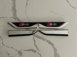 Audi S5 (B9) Fender Badge Door Emblems Chrome 4-SET Logo Full. Fixed Price $185.00.