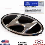 Genuine Emblem Front Grille Logo Mark Ornament Hyundai Sonata 2018-2019 Oem. Fixed Price $68.95.