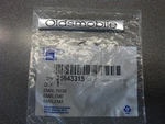 Nos Oem Oldsmobile Cutlass 88 Lss Regency Silhouette Nameplate Trunk Emblem. Fixed Price $14.99.