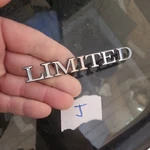 1972 Buick Electra 225 "limited" Rear Dech Trunk Lid Emblem Oem 9627362. Fixed Price $24.99.