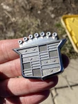 Oem 1970S Cadillac Car Wheel Badge / Emblem - # 1486972. Fixed Price $35.00.
