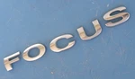 Ford Focus Script Emblem Letters Oem Rear Badge Trunk Chrome 05 06 07. Fixed Price $14.99.