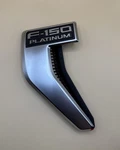 Ford F150 24-25 Platinum RL3Z-16720-X Name Plate Fender Left New Oem. Fixed Price $210.13.