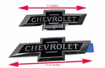 Chevrolet Heritage Bowtie Emblem Front Rear 2016-18 Silverado 2016-20 Colorado. Fixed Price $168.45.