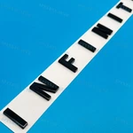 Rear Tailgate Letters Emblem For Infiniti Trunk Lid Badge Nameplate Gloss Black. Fixed Price $47.99.
