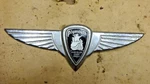1937 Plymouth Trunk Lid Emblem Original. Fixed Price $150.00.