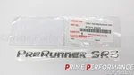 Toyota Tacoma 1998-2004 Tailgate Prerunner SR5 Emblem Genuine Oem PT211-21031. Fixed Price $39.99.