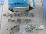 Nos 1971 Chevrolet Impala Caprice Hood Letter Kit Partial Gm 3988389 Missing. Fixed Price $195.00.