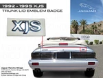 Genuine Factory Oem Jaguar 92-95 Xjs Trunk Lid Emblem Badge Chrome BEC22057. Fixed Price $153.66.