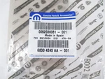 Genuine Mopar Jeep 68304245AA "4X4" Rear Badge Nameplate Emblem 2016 Renegade. Fixed Price $46.04.