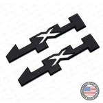 2PCS 4X4 For Gmc Canyon Sierra Side Fender Pickup Badge Emblem Nameplate - Black. Fixed Price $17.99.