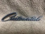 Used Lincoln C4VB-5325622 1964 Continental Quarter Panel Emblem. Fixed Price $30.00.