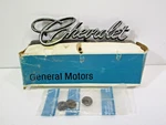 Nos Gm 1973 Chevrolet Impala Belair Grille Header Panel Nameplate #6258139 Logo. Fixed Price $147.25.