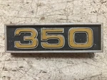 Genuine Gmc 350 Grille Badge Emblem Chevy Truck Blazer Suburban 343991. Fixed Price $49.99.