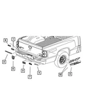 Genuine Mopar Nameplate 55157214AA. Fixed Price $77.97.