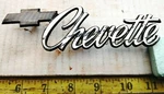 Chevy Chevette Circa '79 Emblem P 367888 (2345). Fixed Price $8.00.