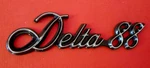 New 1982-1983-1984-1985 Oldsmobile Delta 88 Fender-quarter Panel Emblem-badge. Fixed Price $36.00.