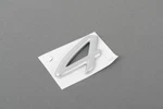 New Genuine Porsche 911 04-12 C4S '4' Script Silver Decal 99755924101 Oem. Fixed Price $69.17.