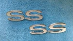 1970'S 1973 74 Nos Chevrolet Parts Ss Emblems Badges Trim Original Vintage. Fixed Price $225.00.