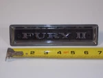 Vtg 1968 Plymouth Fury Ii Car Vehicle Fender Emblem Badge 2786335. Fixed Price $19.00.