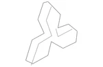 Genuine Mitsubishi Emblem 7415A096. Fixed Price $61.55.