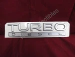 Nos Oem Jeep Grand Cherokee "turbo Diesel" Nameplate Emblem. Fixed Price $19.99.