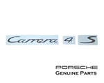 Genuine Porsche 911 991 "carrera 4S" Chrome Emblem Logo. Fixed Price $189.00.